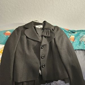 Black office blazer